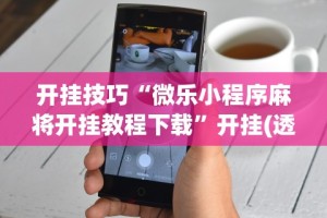 开挂技巧“微乐小程序麻将开挂教程下载”开挂(透视)辅助教程