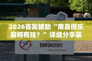 2026首发辅助“南昌微乐麻将有挂？”详细分享装挂步骤