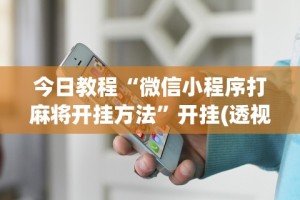 内幕揭晓“手机金花软挂神器”开挂神器{透视辅助}全揭秘