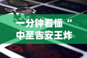 一分钟看懂“中至吉安王炸怎么让系统给你发好牌”科技辅助神器手机版教程