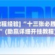 [教程经验]“十三张必胜牌”(助赢详细开挂教程)