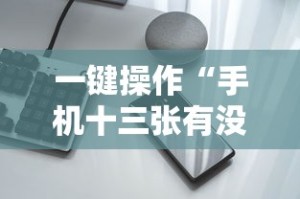 一键操作“手机十三张有没有挂”详细开挂安装教程