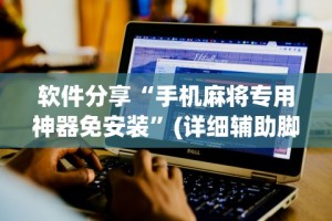 软件分享“手机麻将专用神器免安装”(详细辅助脚本)