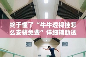 终于懂了“牛牛透视挂怎么安装免费”详细辅助透视