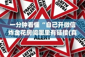 一分钟看懂“自己开微信炸金花房间哪里有链接(真的有挂)