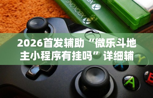 2026首发辅助“微乐斗地主小程序有挂吗”详细辅助软件教程
