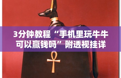 3分钟教程“手机里玩牛牛可以赢钱吗”附透视挂详细教程