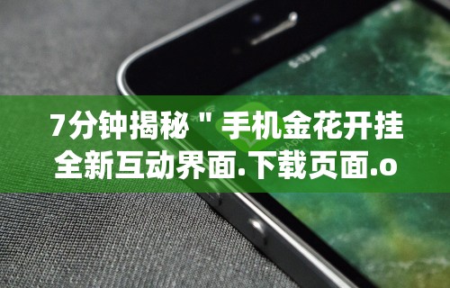 7分钟揭秘＂手机金花开挂全新互动界面.下载页面.org／大连”掌握辅助功能必胜规则