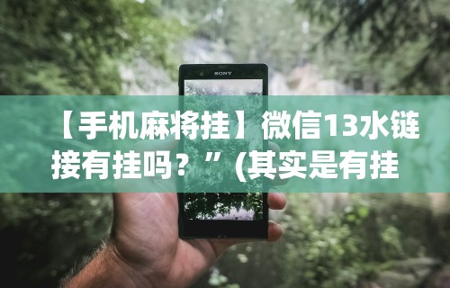 【手机麻将挂】微信13水链接有挂吗？”(其实是有挂)