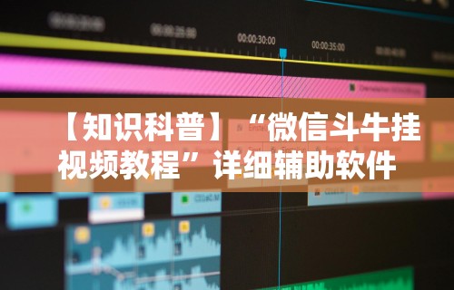 【知识科普】“微信斗牛挂视频教程”详细辅助软件教程