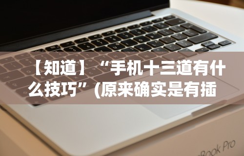 【知道】“手机十三道有什么技巧”(原来确实是有插件)