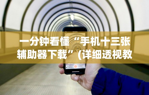 一分钟看懂“手机十三张辅助器下载”(详细透视教程)