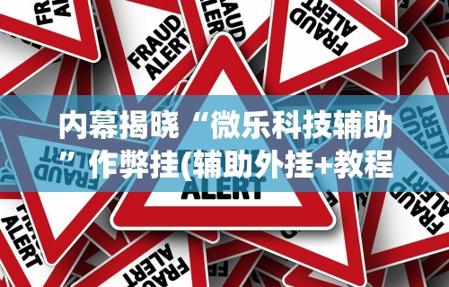 内幕揭晓“微乐科技辅助”作弊挂(辅助外挂+教程)
