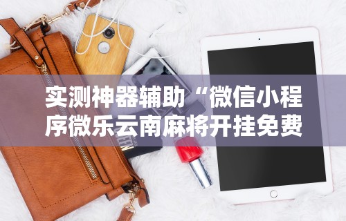 实测神器辅助“微信小程序微乐云南麻将开挂免费软件”事实上真的有挂