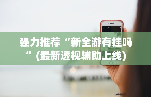 强力推荐“新全游有挂吗”(最新透视辅助上线)