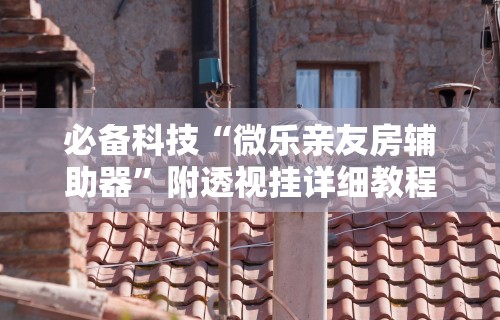 必备科技“微乐亲友房辅助器”附透视挂详细教程