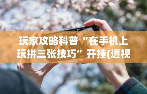玩家攻略科普“在手机上玩拼三张技巧”开挂(透视)辅助教程