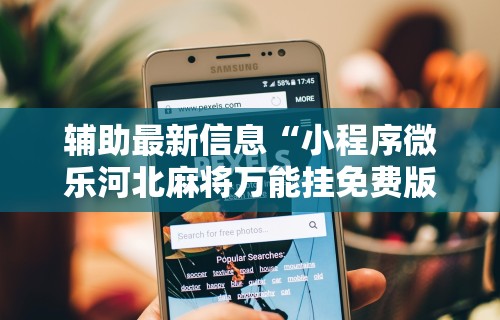 辅助最新信息“小程序微乐河北麻将万能挂免费版”原来可以开挂