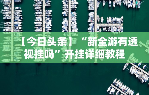 独家分析“怎么买手机麻将挂”(曝光透视必备猫腻)