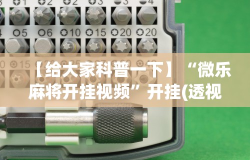 必备科技“微乐陕西三代麻将怎么开挂的”详细外挂安装步骤