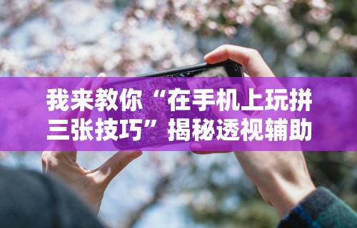推荐一款“河北微乐麻将万能开挂器”详细辅助透视