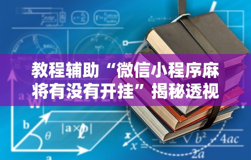 秒懂经验“天天十三张可以开挂吗	”其实确实有挂