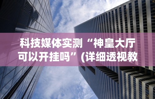 科技媒体实测“神皇大厅可以开挂吗”(详细透视教程)