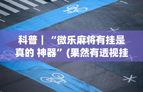 科普｜“微乐麻将有挂是真的 神器”(果然有透视挂)