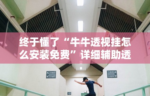 终于懂了“牛牛透视挂怎么安装免费”详细辅助透视