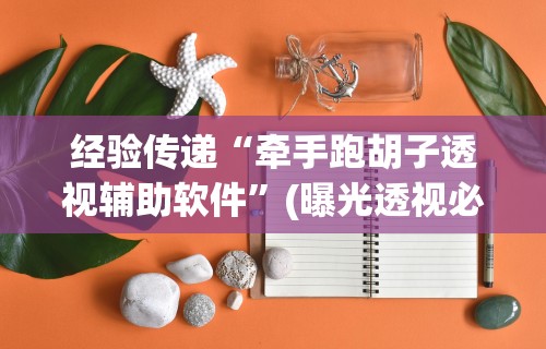 经验传递“牵手跑胡子透视辅助软件”(曝光透视必备猫腻)