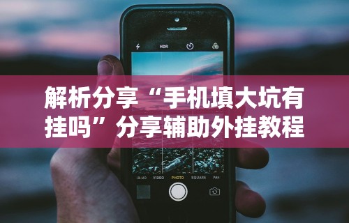 解析分享“手机填大坑有挂吗”分享辅助外挂教程