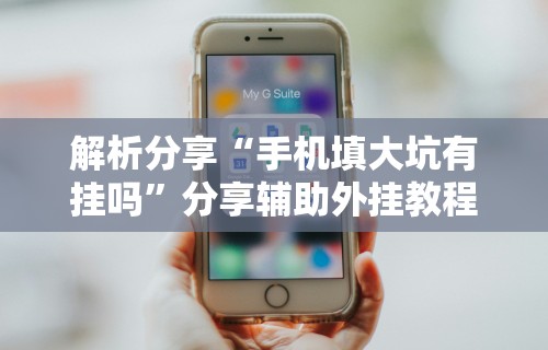 解析分享“手机填大坑有挂吗”分享辅助外挂教程
