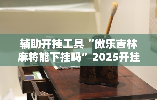 辅助开挂工具“微乐吉林麻将能下挂吗”2025开挂教程步骤