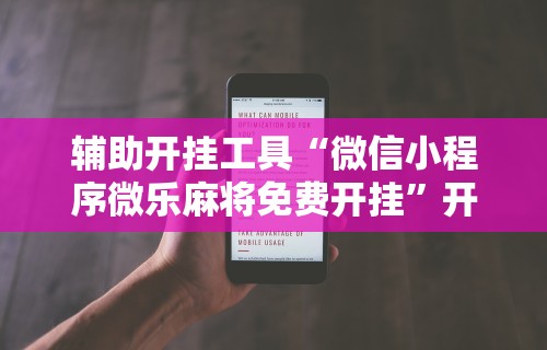 辅助开挂工具“微信小程序微乐麻将免费开挂”开挂辅助详细步骤
