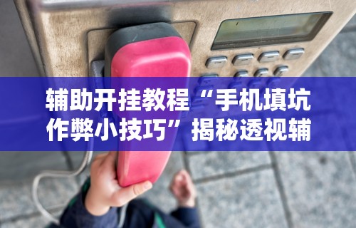 辅助开挂教程“手机填坑作弊小技巧”揭秘透视辅助万能挂