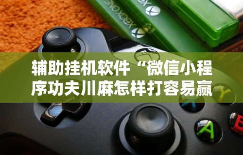 辅助挂机软件“微信小程序功夫川麻怎样打容易赢”附开挂脚本详细教程