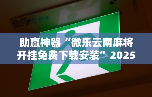 分享实测攻略“广西八一字牌开挂视频”通用版下载教程