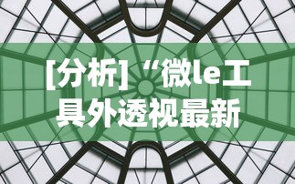 [分析]“微le工具外透视最新版本更新内容”附透视挂详细教程