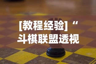 [教程经验]“斗棋联盟透视”详细分享装挂步骤